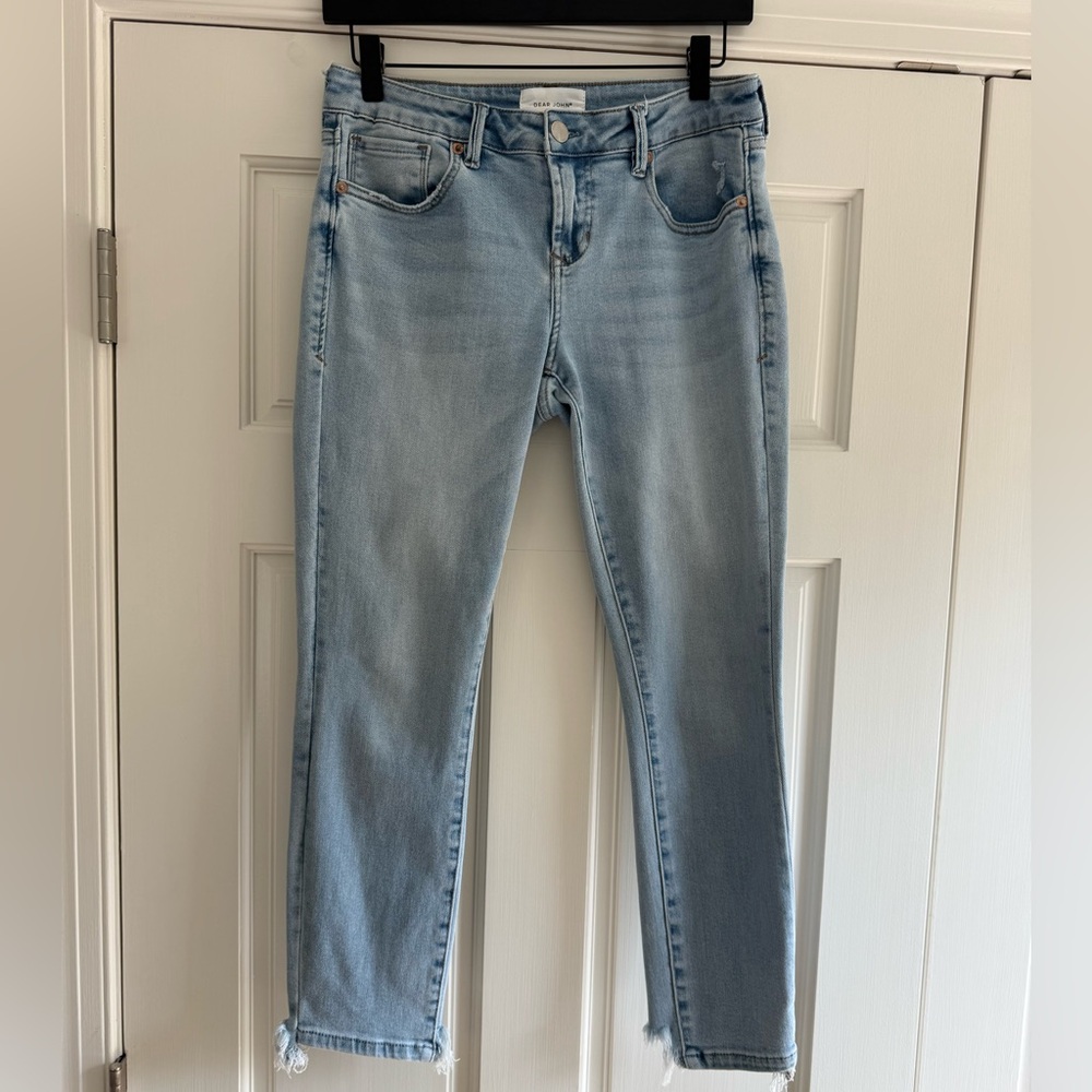 Dear John Light Wash Skinny Jeans